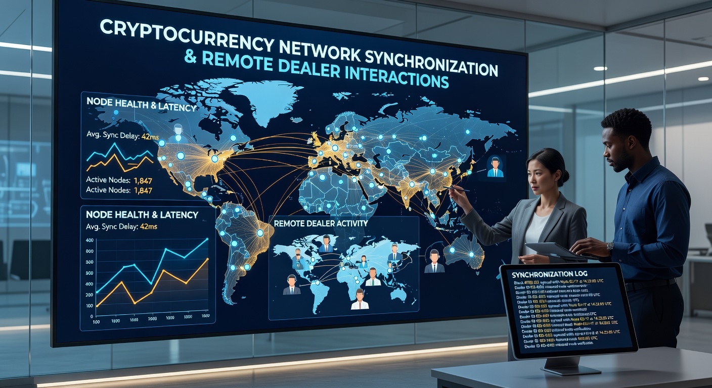 Live dealer table interface integrated with cryptocurrency wallet synchronization dashboard