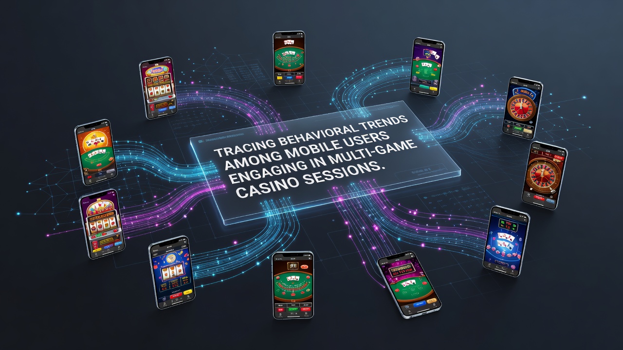 Mobile casino users switching between slots and table games on smartphones during extended sessions